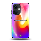 when you look at me back phone cover | glass case for oneplus nord ce 3