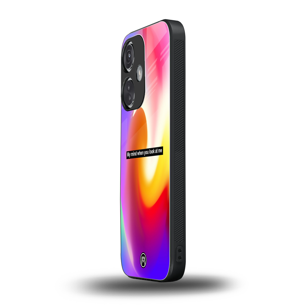 when you look at me back phone cover | glass case for oneplus nord ce 3