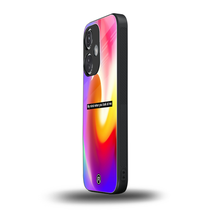 when you look at me back phone cover | glass case for oneplus nord ce 3