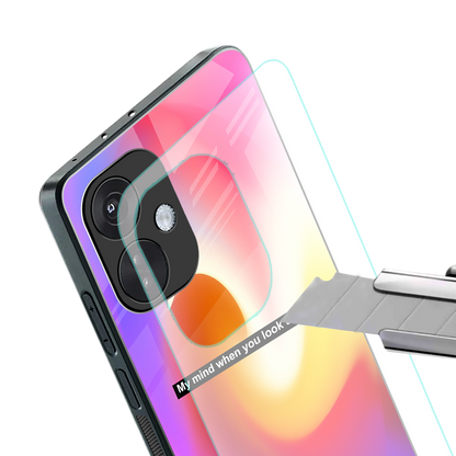 when you look at me back phone cover | glass case for oneplus nord ce 3