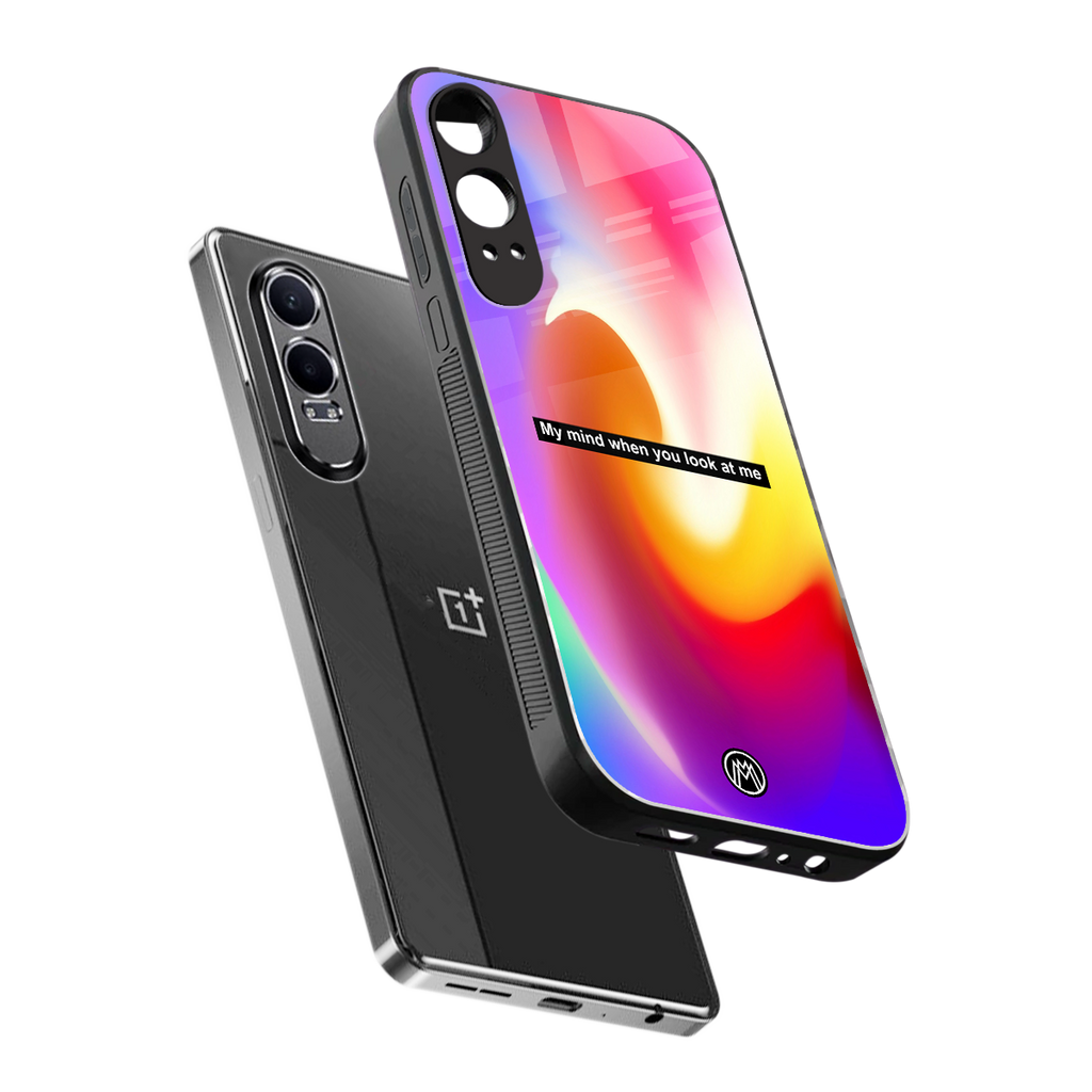 when you look at me back phone cover | glass case for oneplus nord ce 4 lite