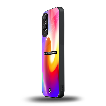 when you look at me back phone cover | glass case for oneplus nord ce 4 lite