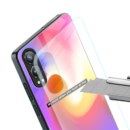 when you look at me back phone cover | glass case for oneplus nord ce 4 lite