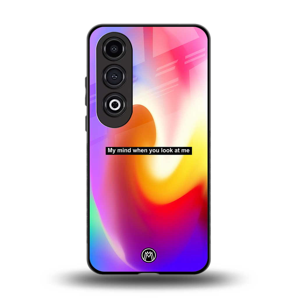 when you look at me back phone cover | glass case for oneplus nord ce 4