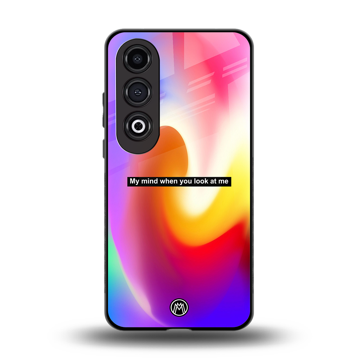 when you look at me back phone cover | glass case for oneplus nord ce 4