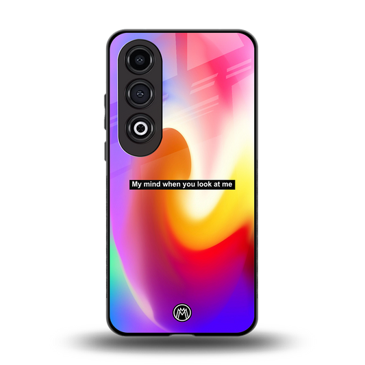 when you look at me back phone cover | glass case for oneplus nord ce 4