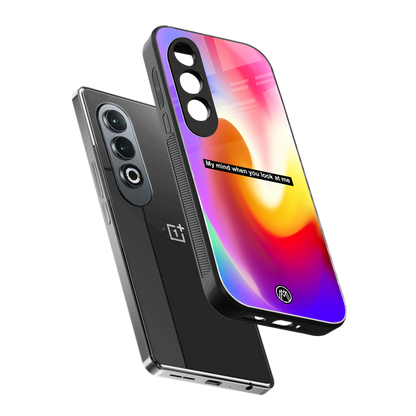 when you look at me back phone cover | glass case for oneplus nord ce 4