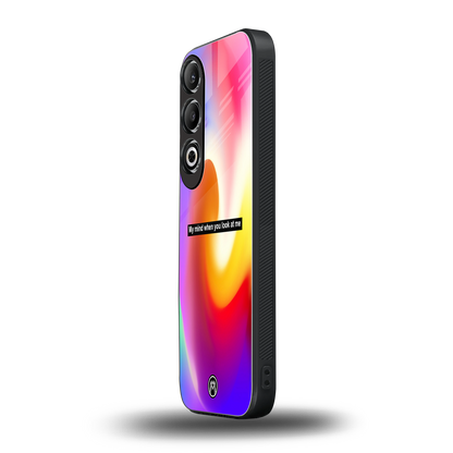 when you look at me back phone cover | glass case for oneplus nord ce 4