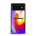 when you look at me back phone cover | glass case for google pixel 6