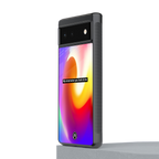 when you look at me back phone cover | glass case for google pixel 6