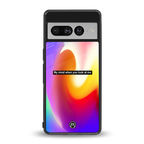 when you look at me back phone cover | glass case for google pixel 7 pro