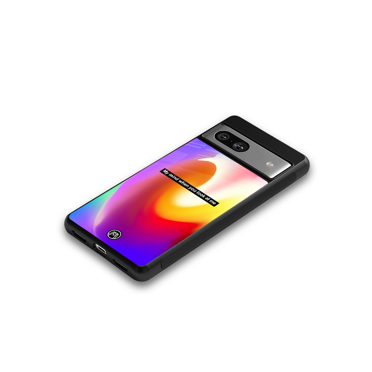 when you look at me back phone cover | glass case for Google Pixel 7