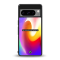 when you look at me back phone cover | glass case for google pixel 8 pro