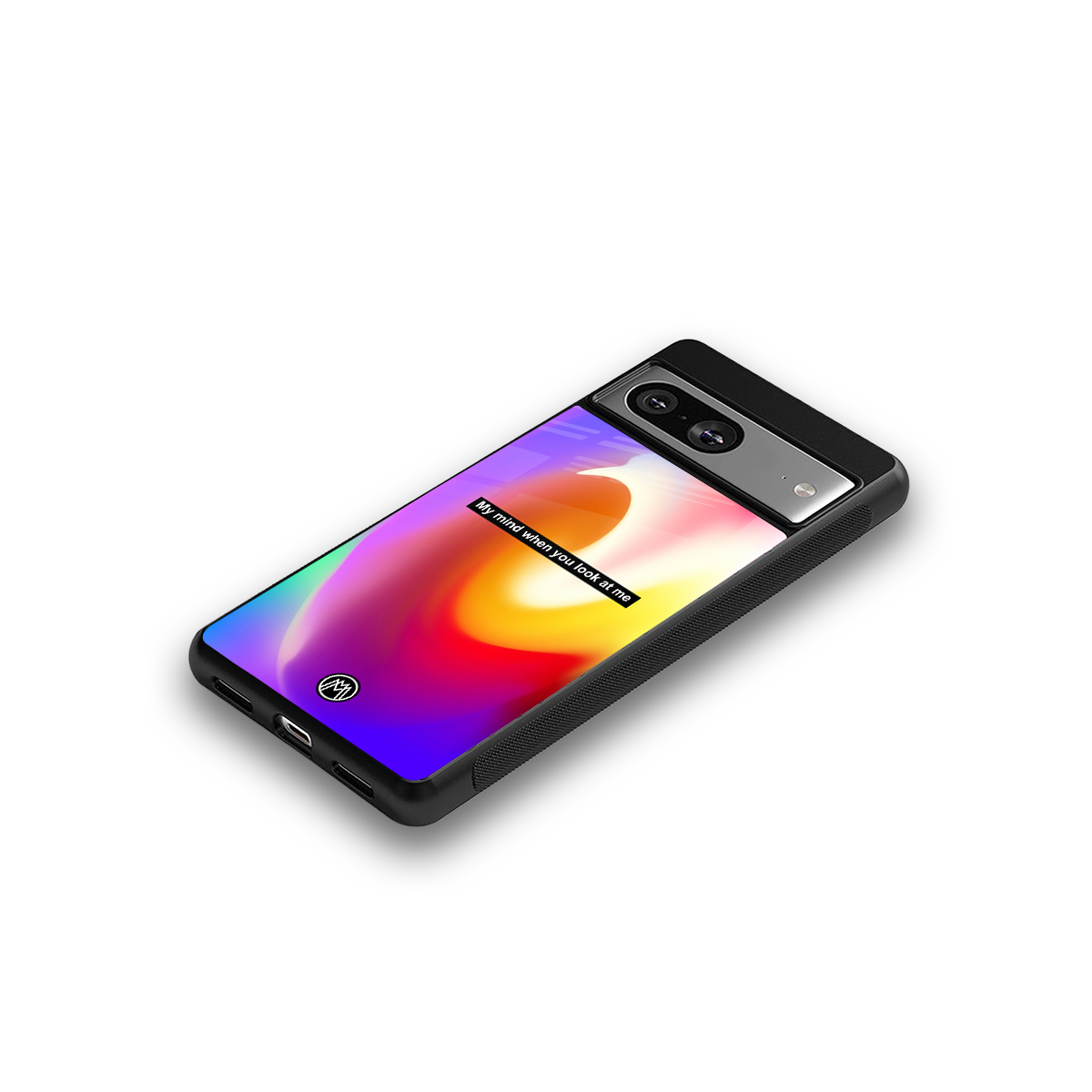 when you look at me back phone cover | glass case for Google Pixel 8