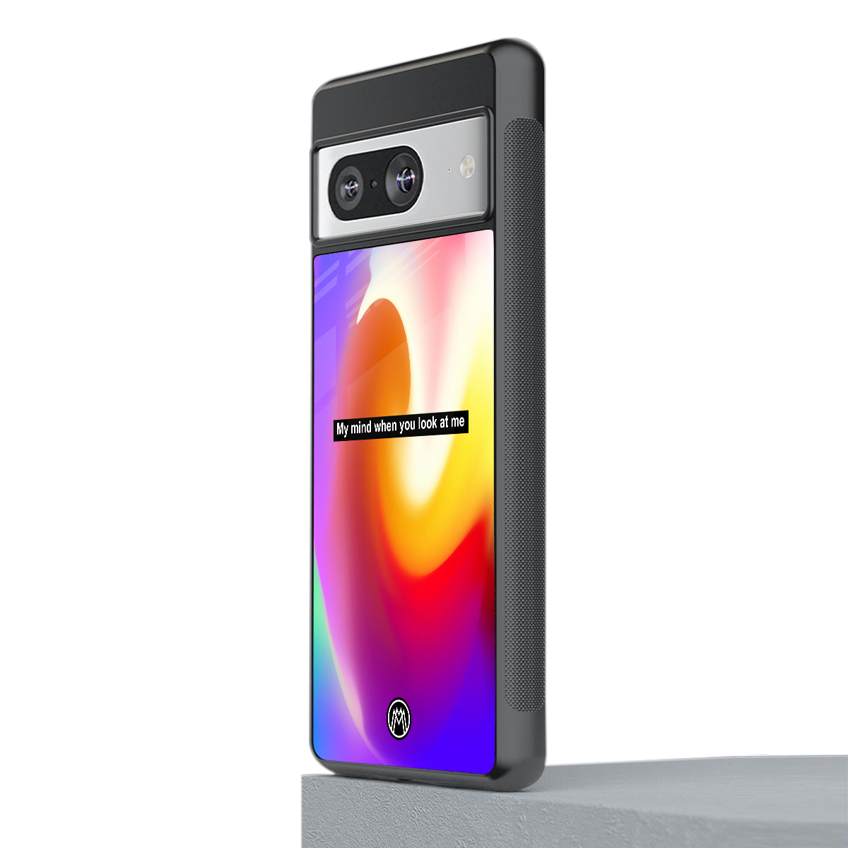 when you look at me back phone cover | glass case for Google Pixel 8