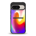 when you look at me back phone cover | glass case for google pixel 9