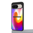when you look at me back phone cover | glass case for google pixel 9
