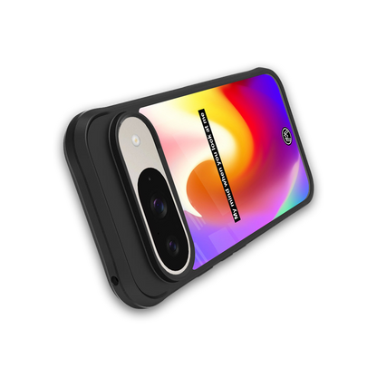 when you look at me back phone cover | glass case for google pixel 9