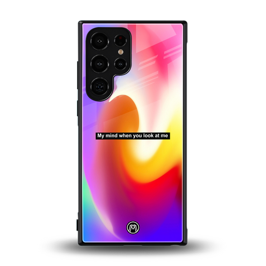 when you look at me back phone cover | glass case for samsung galaxy s24 ultra