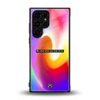 when you look at me back phone cover | glass case for samsung galaxy s23 ultra