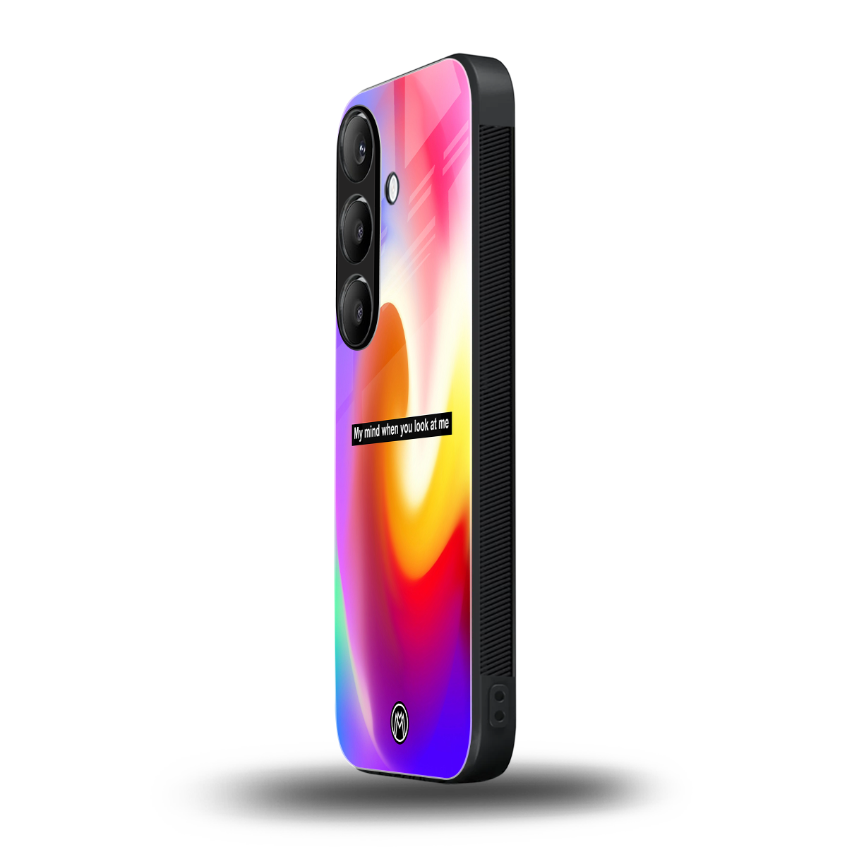 when you look at me back phone cover | glass case for samsung galaxy s24 plus