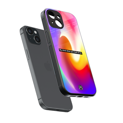 when you look at me back phone cover | glass case for iphone 14