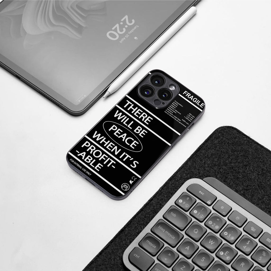 when it's profitable back phone cover | glass case for iphone 15 plus