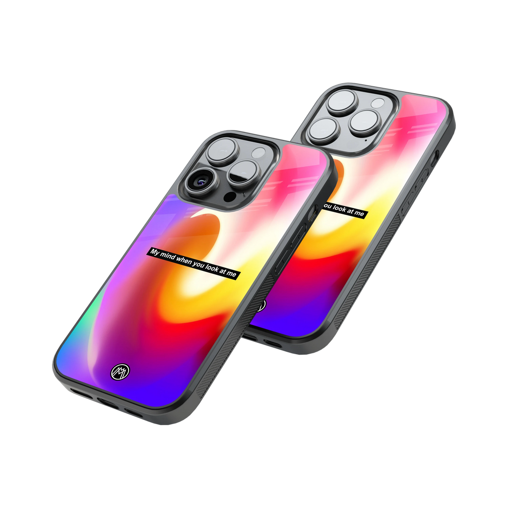 Protective Glass Back Phone Case Compatible with iPhone, Samsung, OnePlus, Pixel & More