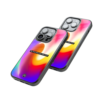 Protective Glass Back Phone Case Compatible with iPhone, Samsung, OnePlus, Pixel & More