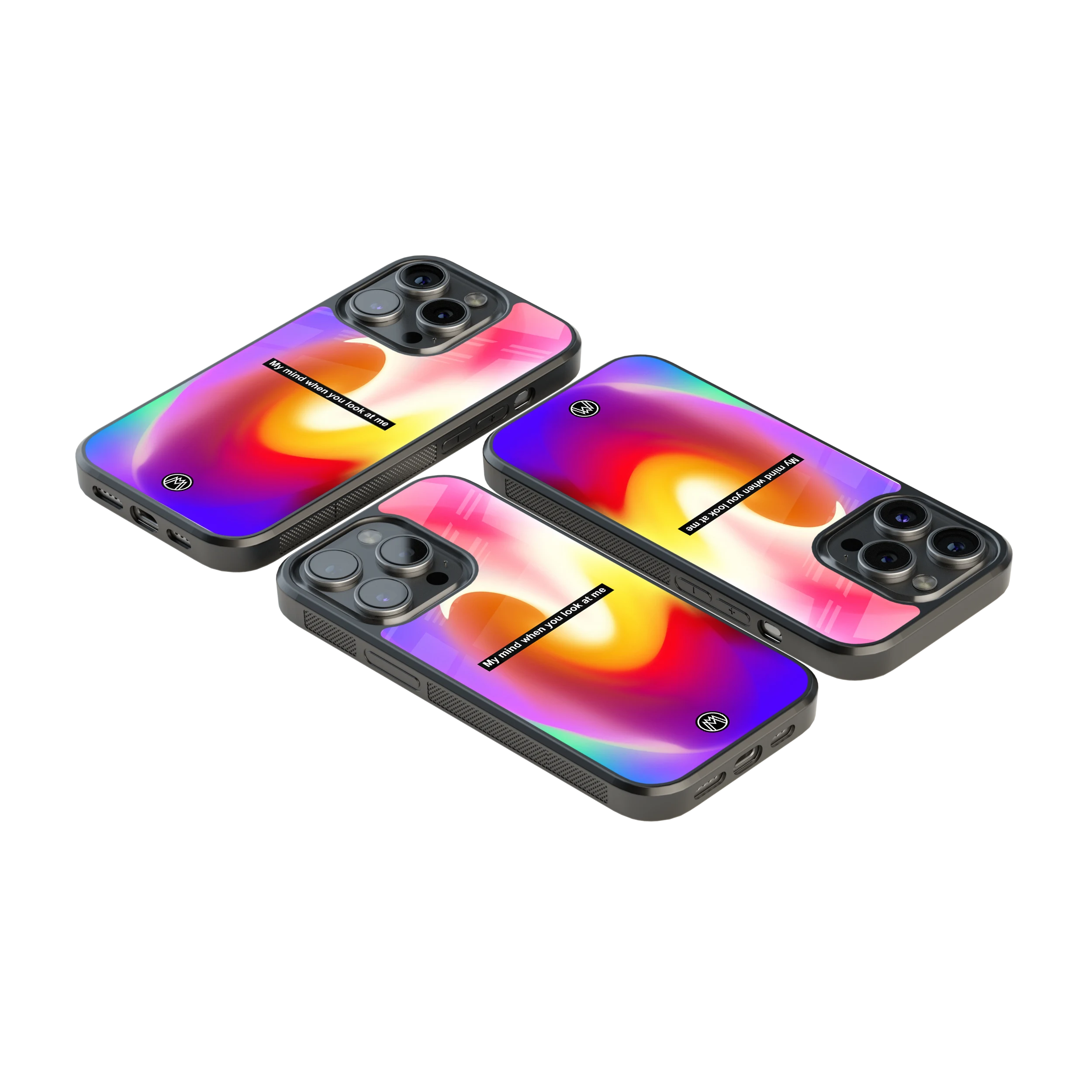 Luxury Glass Back Mobile Cover for iPhone, Samsung Galaxy, OnePlus, Pixel, Redmi & More