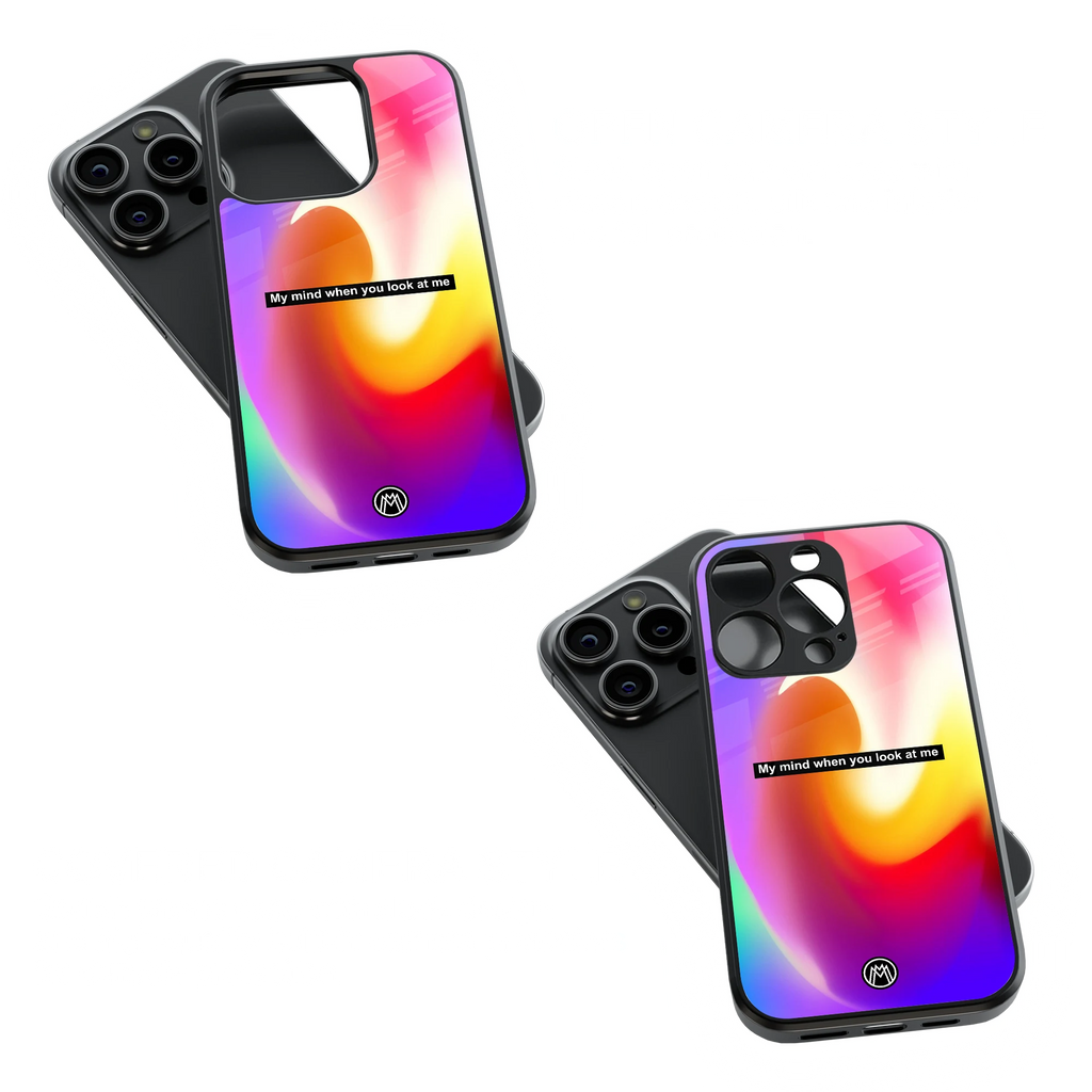 Trendy Glass Back Mobile Case for iPhone, Samsung, Redmi, OnePlus, Google Pixel, Motorola