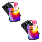 Trendy Glass Back Mobile Case for iPhone, Samsung, Redmi, OnePlus, Google Pixel, Motorola