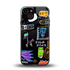 whimsy back phone cover | glass case for iphone 13