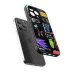 whimsy back phone cover | glass case for iphone 15 pro max