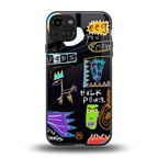 whimsy back phone cover | glass case for iphone 14