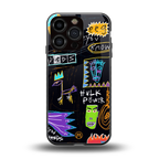 whimsy back phone cover | glass case for iphone 16 pro