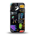 whimsy back phone cover | glass case for iphone 16