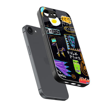 whimsy back phone cover | glass case for iphone 16e