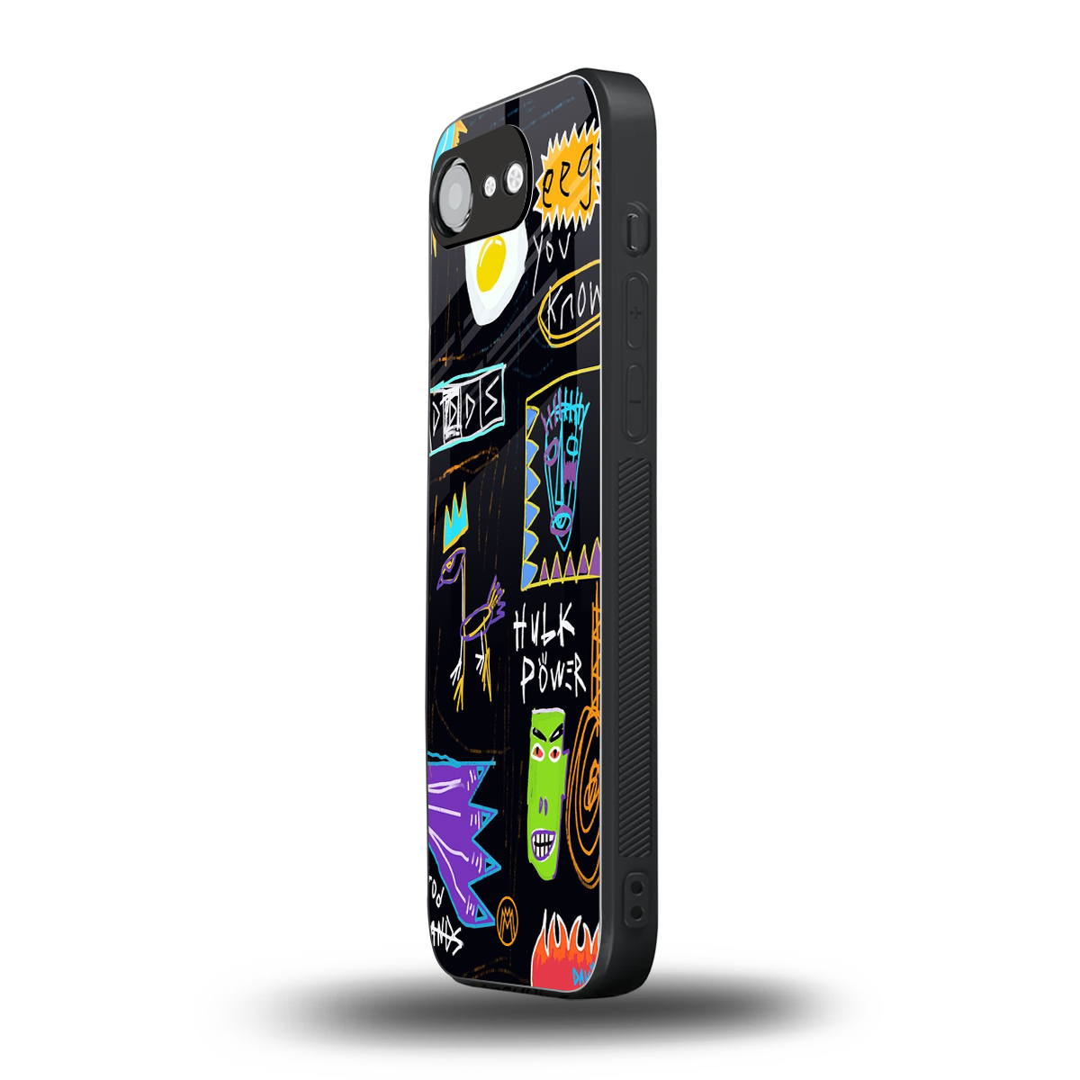 whimsy back phone cover | glass case for iphone 16e