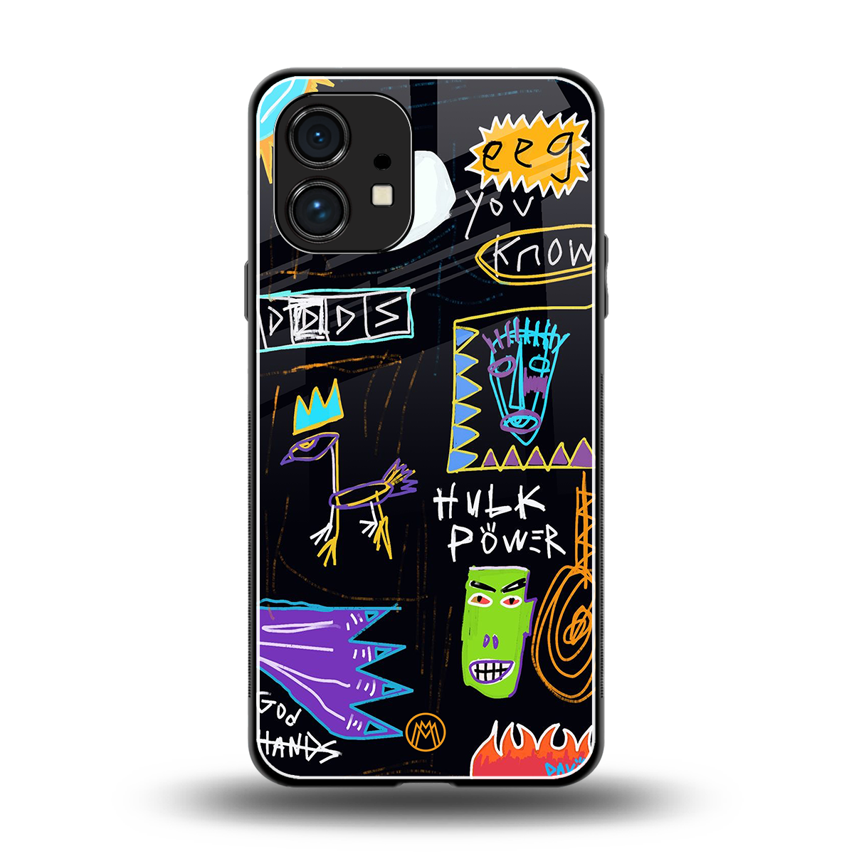 whimsy back phone cover | glass case for nothing phone 1