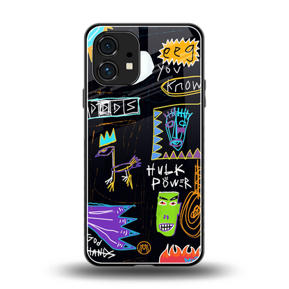 whimsy back phone cover | glass case for nothing phone 1