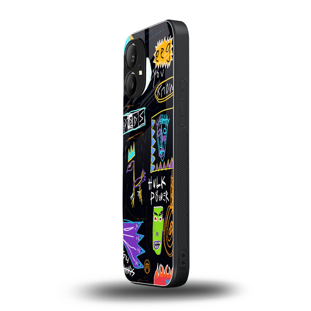whimsy back phone cover | glass case for nothing phone 1