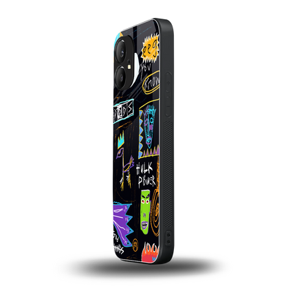 whimsy back phone cover | glass case for nothing phone 1