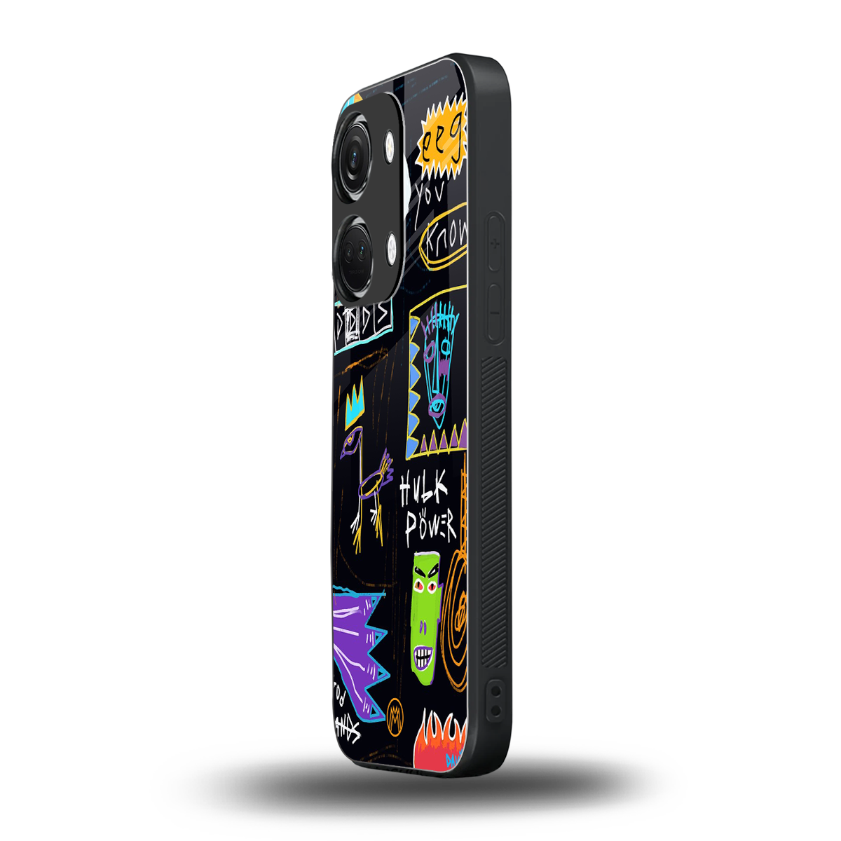 whimsy back phone cover | glass case for oneplus nord 3