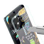 whimsy back phone cover | glass case for oneplus nord 3