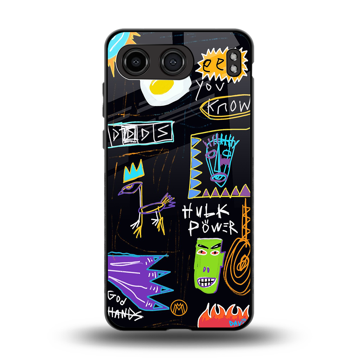 whimsy back phone cover | glass case for oneplus nord 4
