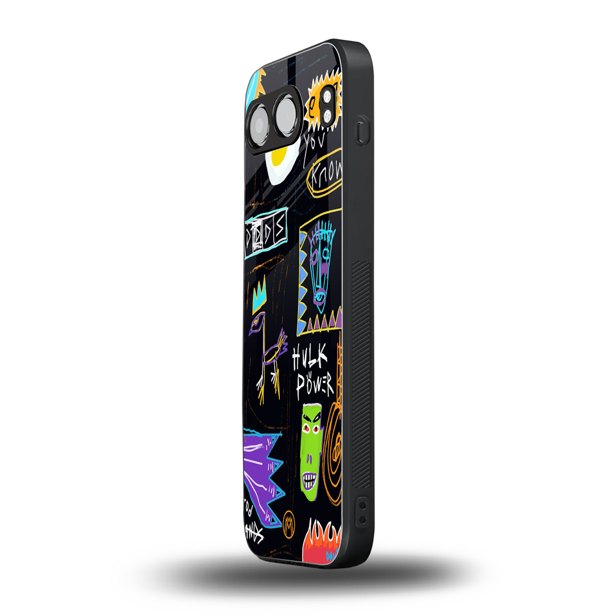 whimsy back phone cover | glass case for oneplus nord 4