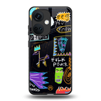 whimsy back phone cover | glass case for oneplus nord ce 3