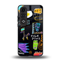 whimsy back phone cover | glass case for oneplus nord ce 4