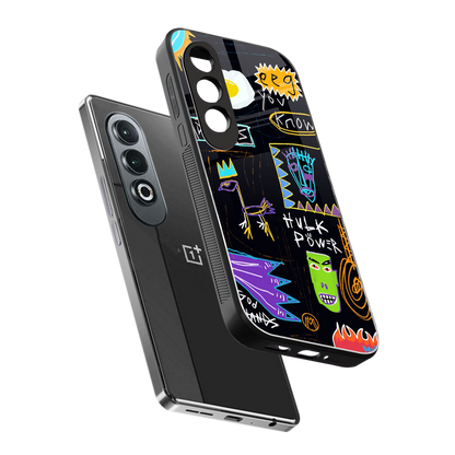 whimsy back phone cover | glass case for oneplus nord ce 4
